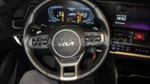 Kit iluminación interior universal instalada en Kia Sportage